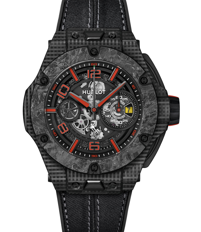 AAA Replica Hublot Big Bang Scuderia Ferrari 90th Anniversary 3D Carbon Watch 402.QD.0123.NR